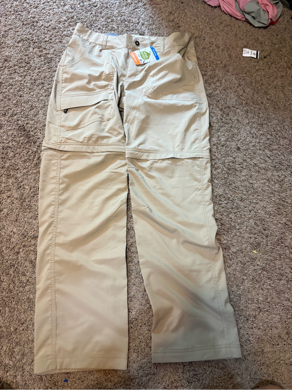 Women’s Convertible Cargo Pants - Stone